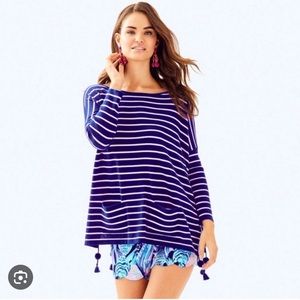 Lilly Pulitzer Striped Elba Tunic Sz L